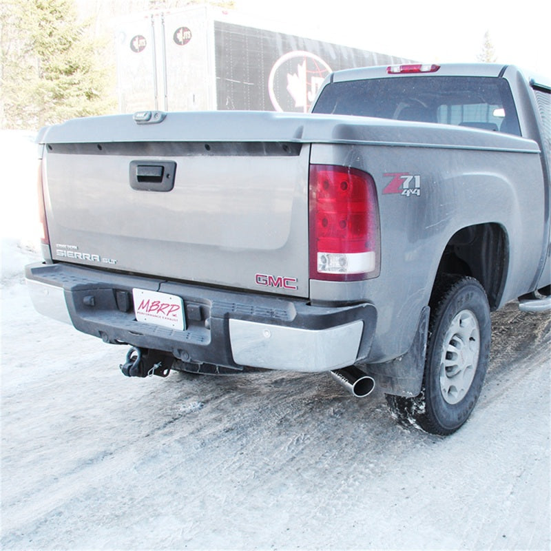 MBRP 07-10 Chevy/GMC 2500HD PU 6.0L V8 3.5in Single Side Exit Alum Cat Back Perf Exhaust-SR1 Performance