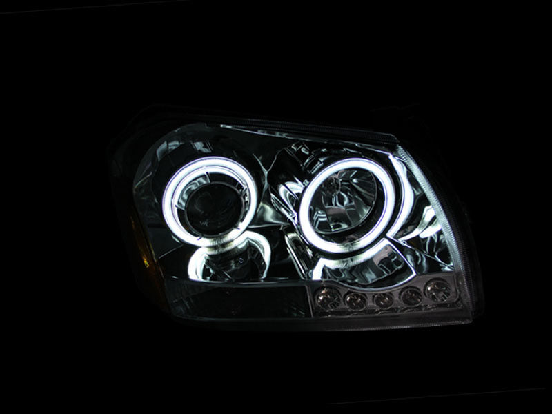 ANZO 2005-2007 Dodge Magnum Projector Headlights Chrome-SR1 Performance