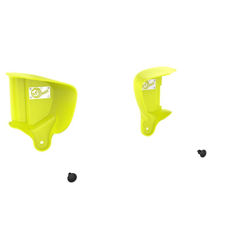 aFe Magnum FORCE Dynamic Air Scoop 15-18 BMW M3/15-20 M4 - Yellow-SR1 Performance