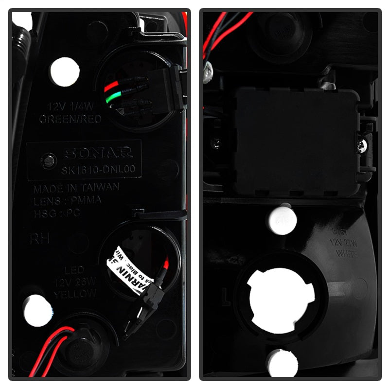 Spyder Chevy Suburban/Tahoe 1500/2500 00-06 LED Tail Lights Red Clear ALT-YD-CD00-LED-RC-SR1 Performance