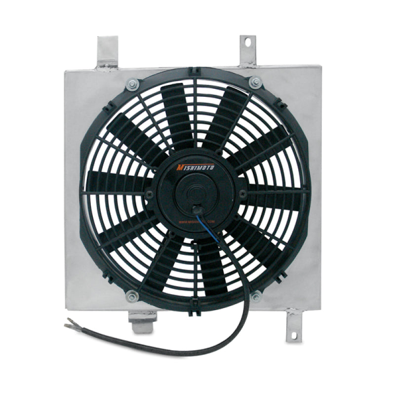 Mishimoto 22x18x3.5 inch Aluminum Fan Shroud Kit for Dual Pass Race Radiator