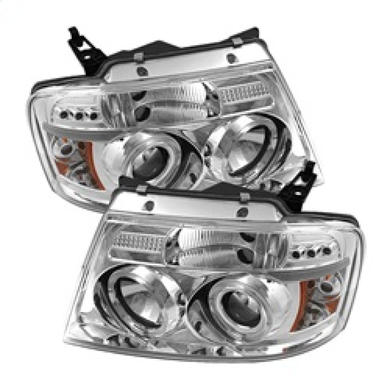 Spyder Ford F150 04-08 Projector Headlights Version 2 LED Halo LED Chrm PRO-YD-FF15004-HL-G2-C-SR1 Performance
