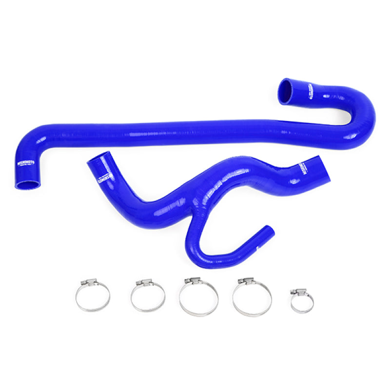 Mishimoto 12+ Jeep Grand Cherokee SRT8 6.4L V8 Blue Silicone Radiator Hose Kit-SR1 Performance