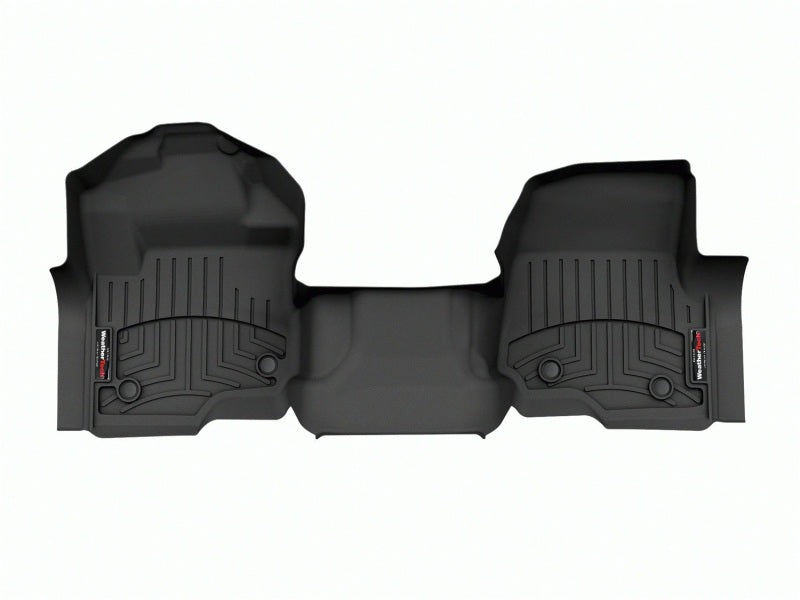 WeatherTech Part Number 4410331 DigitalFit FloorLiner for 2023 Ford F-250 and F-350 Super Duty Front Over The Hump - Black
