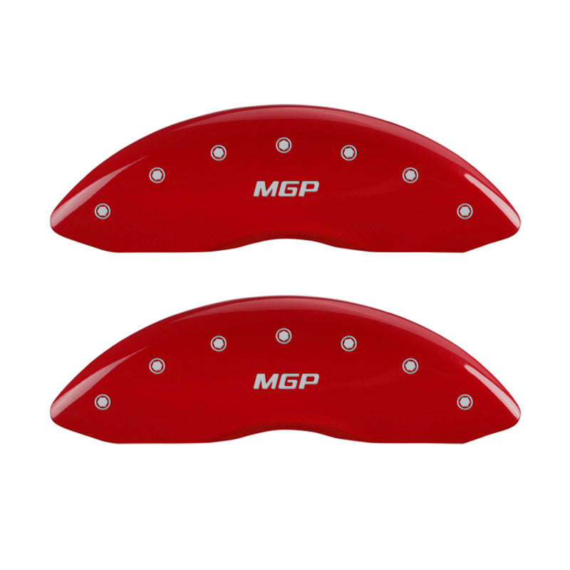 MGP 56003SMGPRD Red Caliper Covers for Tesla Model S * Set of 4 with Engraved MGP Logo