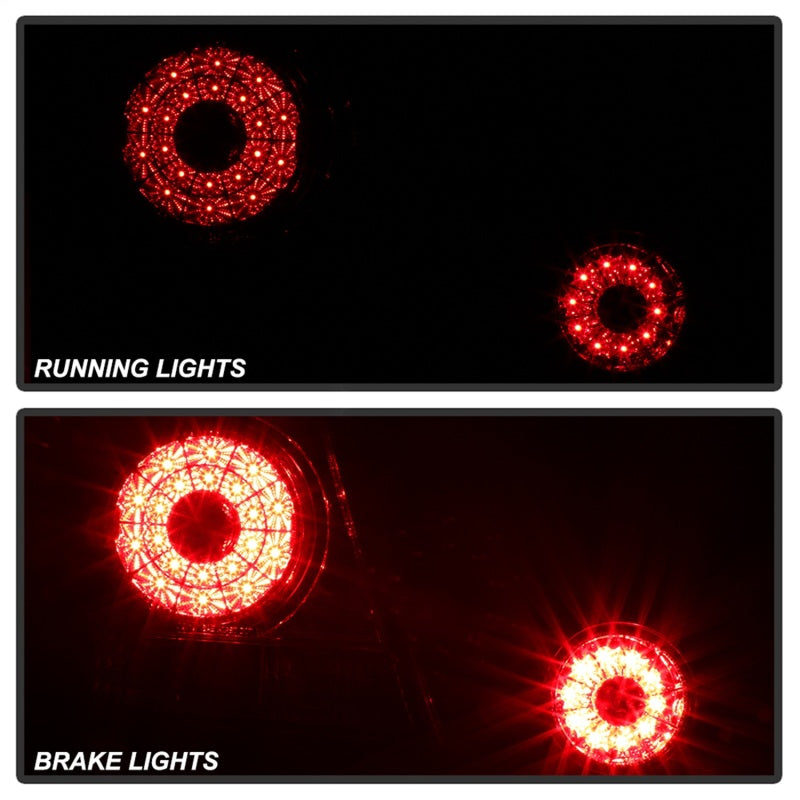 Spyder 01-03 Lexus IS300 LED Tail Lights w/Inner Trunk Lights - Smoke (ALT-YD-LIS300-LED-SET-SM)-SR1 Performance