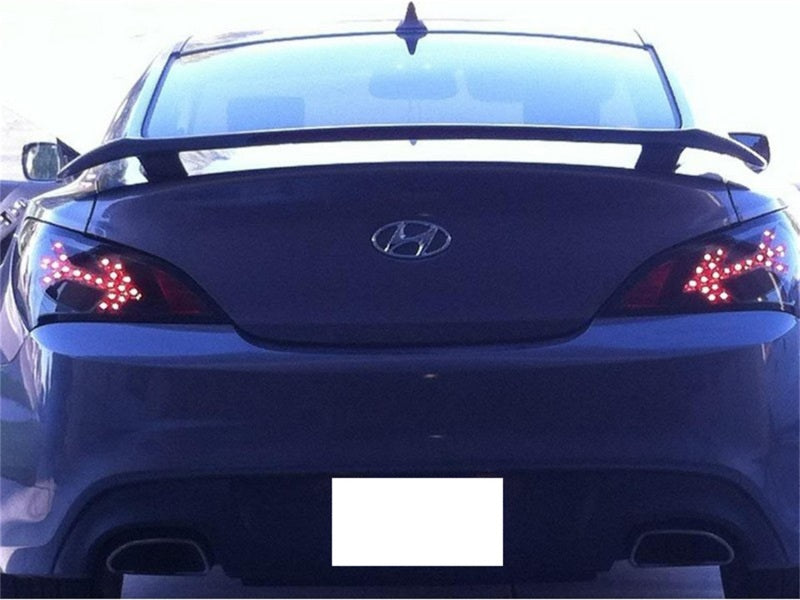 Spyder Hyundai Genesis 10-12 2Dr LED Tail Lights Black ALT-YD-HYGEN09-LED-BK-SR1 Performance