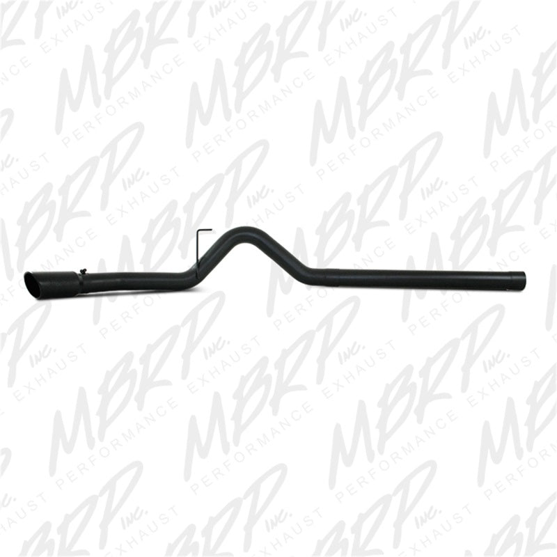 MBRP 10-12 Dodge 2500/3500 Cummins 6.7L Filter Back Single Side Black Coated Exhaust System-SR1 Performance