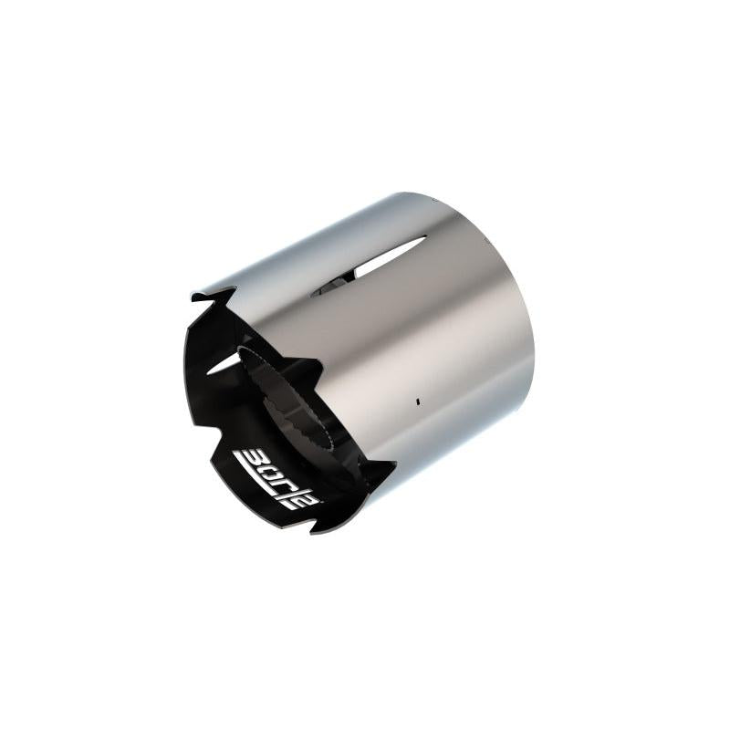 Borla 17-23 Can-Am Maverick X3 900cc 3cyl Turbo Brushed Stainless Exhaust Tip-SR1 Performance