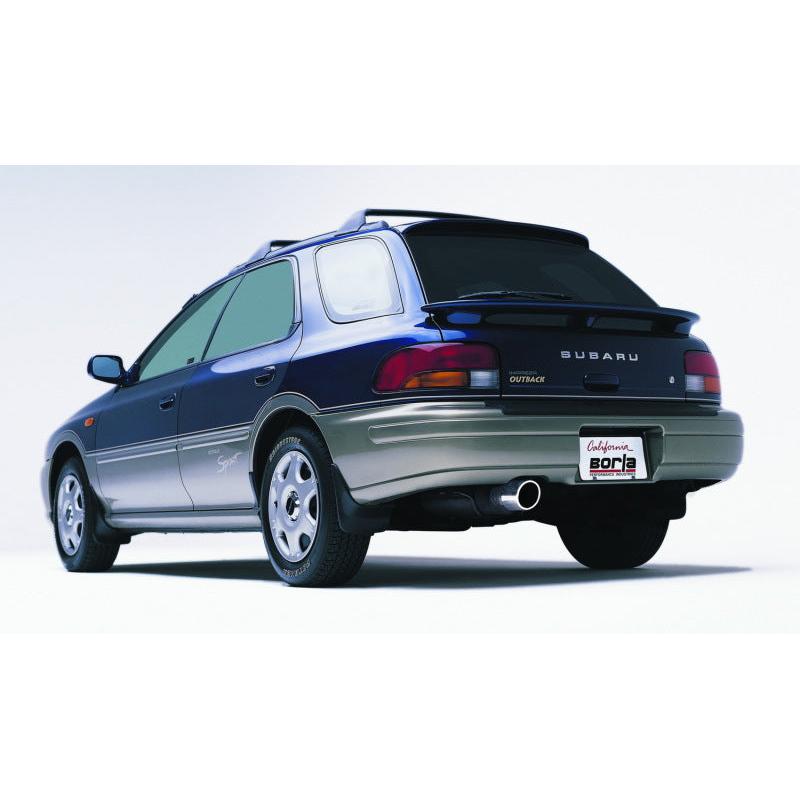 Borla 00 Subaru Impreza 2.2L/2.5L / 00-01 Outback 2.2L/2.5L Catback Exhaust-SR1 Performance