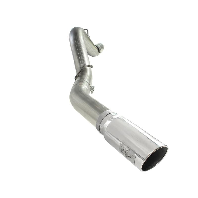 aFe MACHForce XP Exhaust 5in DPF-Back SS 11-13 GM Diesel Trucks V8-6.6L (td) (LML) (Pol Tip)-SR1 Performance
