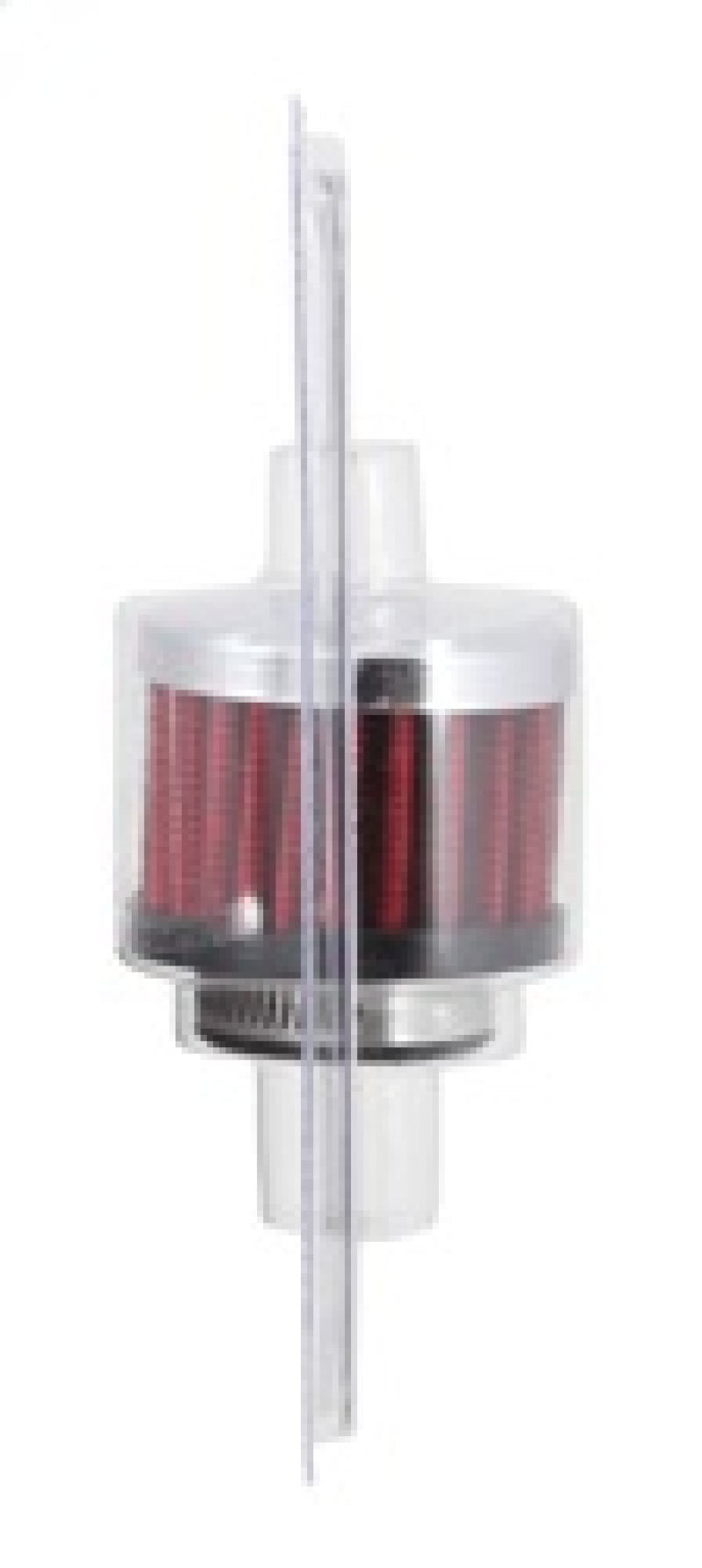 K&N 1in Flange ID x 2in OD x 1.5 inch H Rubber Base Crankcase Vent Filter-SR1 Performance