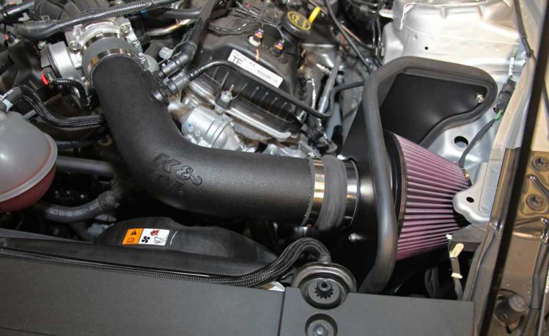 K&N 15-17 Ford Mustang 3.7L V6 F/I Performance Intake Kit-SR1 Performance