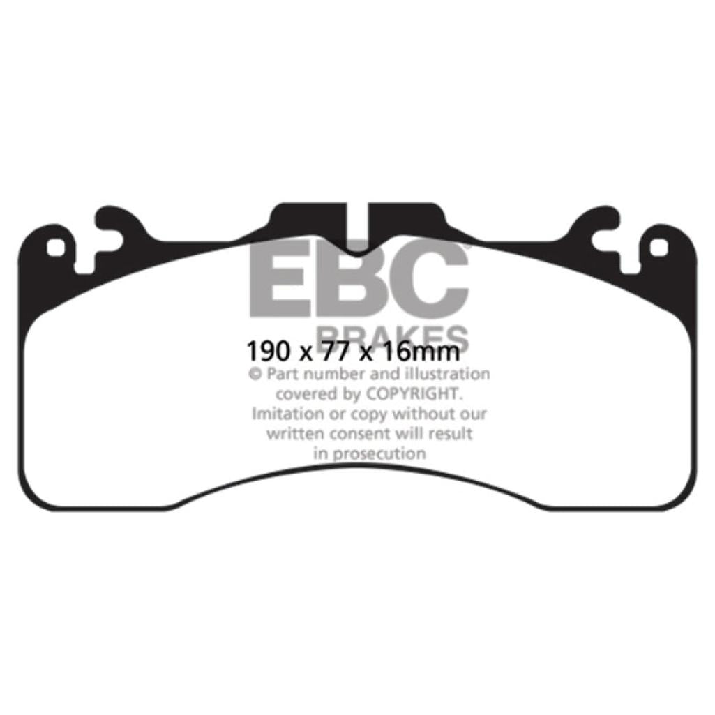 EBC Bluestuff NDX Front Brake Pads for Lexus GS-F and RC F – High Friction Sport Performance