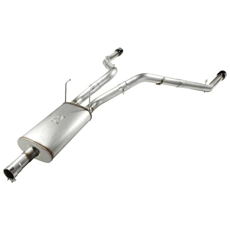 aFe MACHForce XP Exhausts Cat-Back SS-409 EXH CB Dodge Ram 1500 5.7L HEMI 09-13 Glossed Black-SR1 Performance