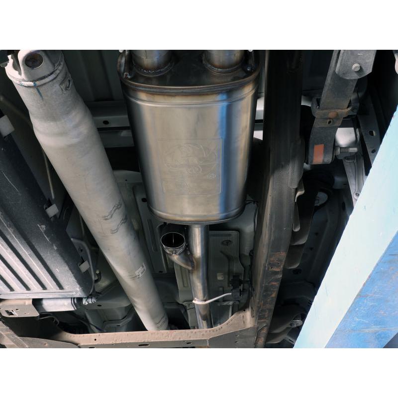 aFe Gemini XV 3in 304SS CB Exhaust w/ Cutout 14-19 GM Trucks 4.3/5.3L w/ Pol Tips - CrewCab/Extended-SR1 Performance