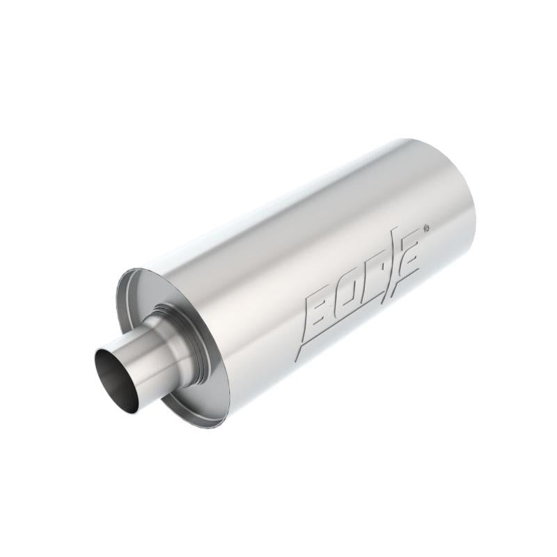 Borla Universal Performance 2.5in Inlet/Outlet Stainless Racing Muffler-SR1 Performance