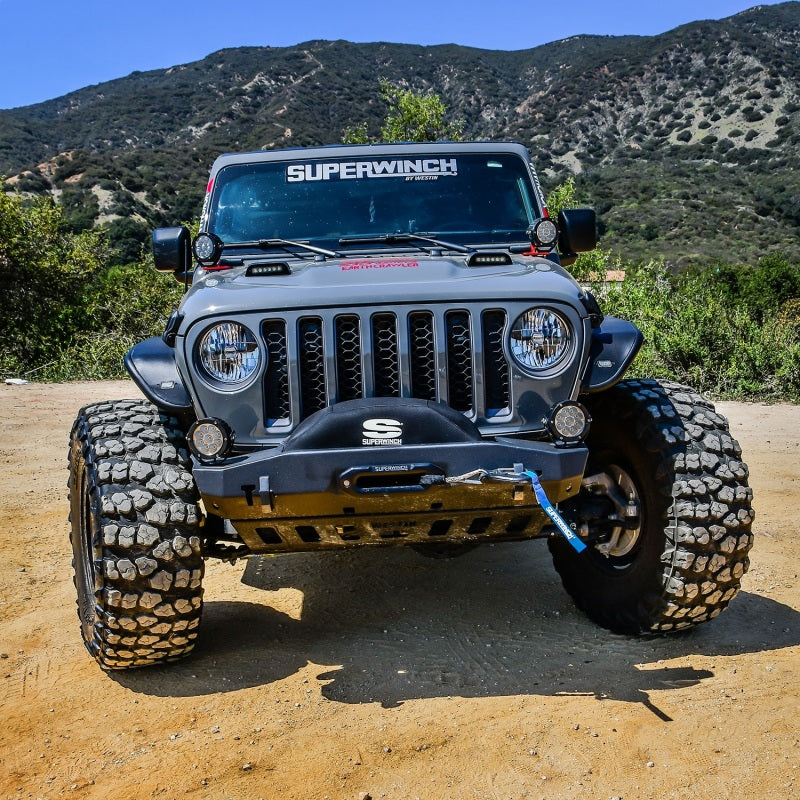 Superwinch Winch Cover for Sx 10000/12000/Talon 9.5 Integrated Winches - Blk Neoprene-SR1 Performance