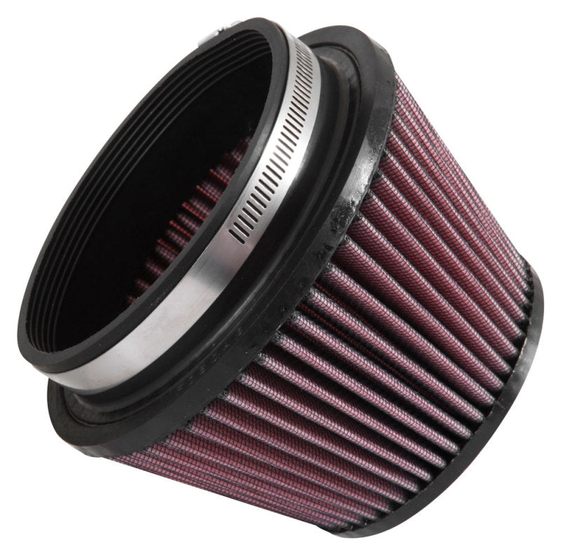 K&N Filter Universal X Stream Clamp-On 5in Flange 6.5in Base 4 1/2in Top 4 1/8in Height-SR1 Performance