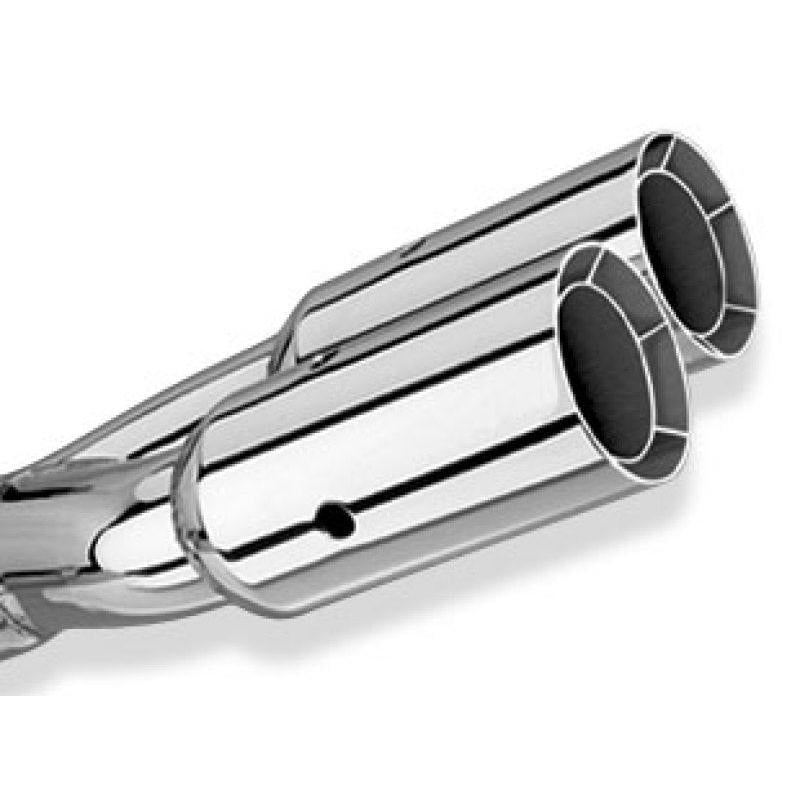 Borla Universal Polished Tip Dual Round Intercooled (inlet 2 1/2in. Outlet 3in) *NO Returns*-SR1 Performance