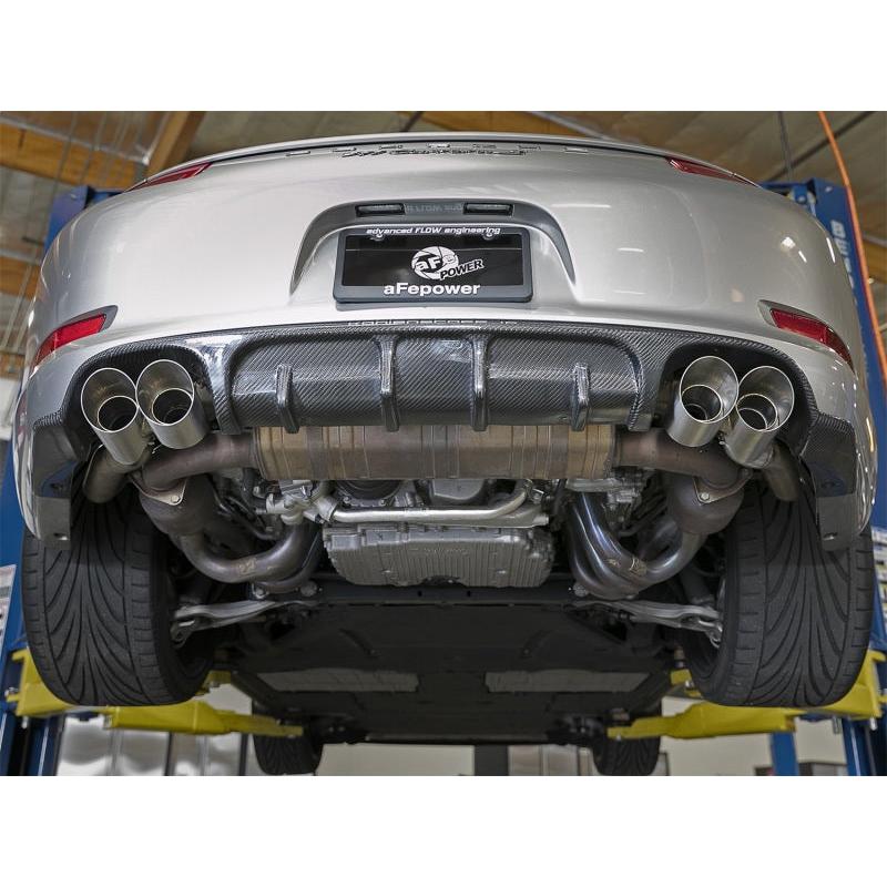 aFe MACH Force-Xp 304 SS OE Exhaust Tips Polished 12-16 Porsche 911 (C2S 991) H6 3.8L-SR1 Performance