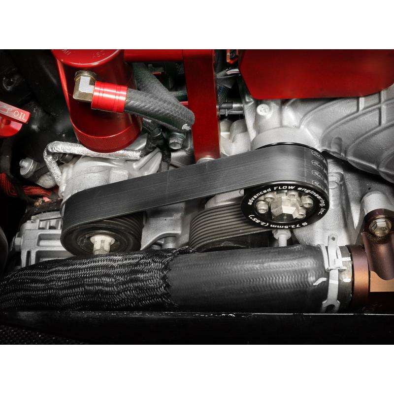 aFe POWER Supercharger Power Pulley 2.85in Fits aFe Pulley Kits for Hellcat Supercharger-SR1 Performance