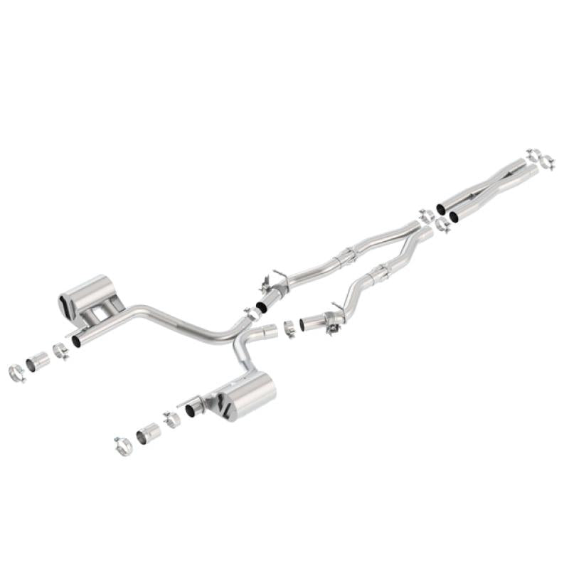 Borla 16-17 Dodge Challenger R/T 5.7L MT/AT ATAK Catback Exhaust (w/MDS Valves ONLY)-SR1 Performance