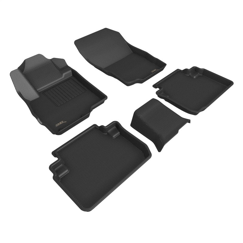 3D Maxpider 18-23 Mitsubishi Eclipse Cross Kagu Floor Mat- Black R1 R2-SR1 Performance