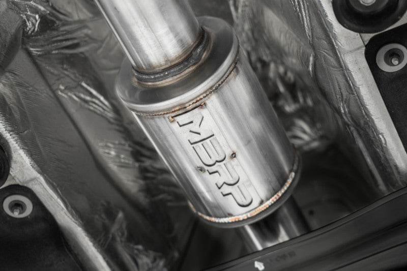 MBRP 22-23 Hyundai Kona N 2.0L Turbo 3in Cat Back Dual Rear with Carbon Fiber Tips - T304-SR1 Performance