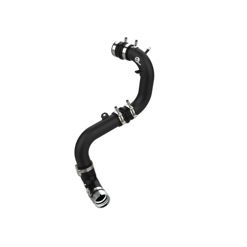 aFe 21-22 Ford Bronco V6-2.7Ltt BladeRunner 2.75in Alum Cold Charge Pipe - Black-SR1 Performance