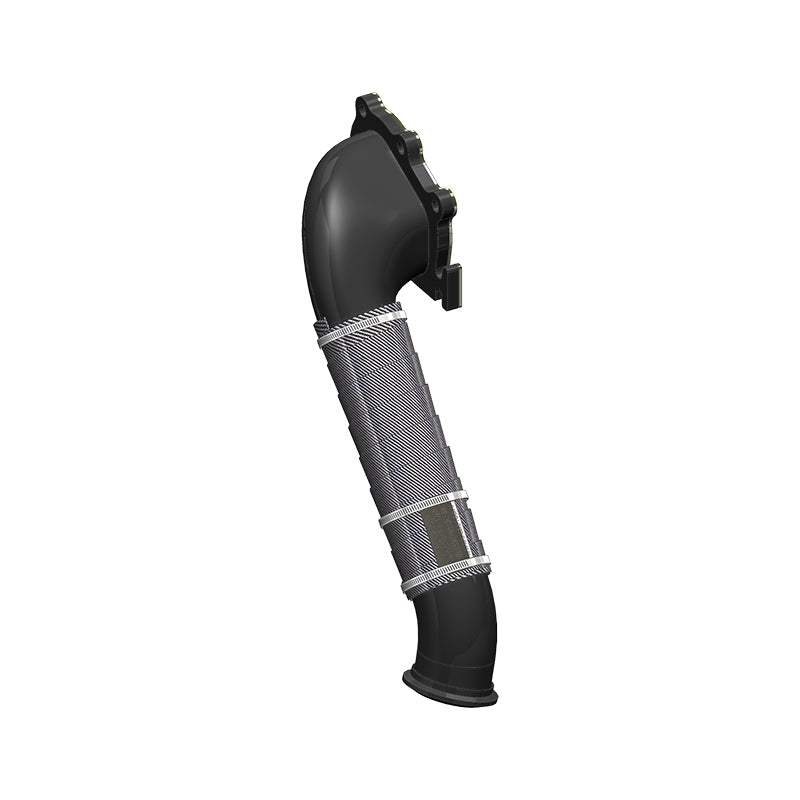 MBRP 01-04 Chev/GMC 6.6L Duramax 3in Black Turbo Down Pipe-SR1 Performance
