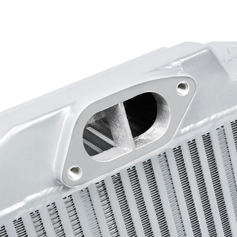 Mishimoto Subaru 08-15 WRX STi Top-Mount Intercooler Kit - Powder Coated Silver & Blue Hoses-SR1 Performance
