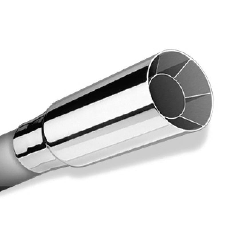 Borla Universal Polished Tip Single Round Intercooled (inlet 2in. Outlet 2 1/2in)-SR1 Performance