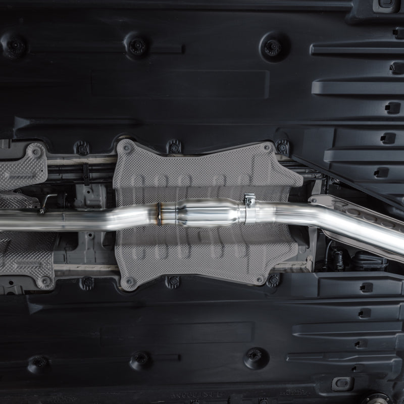 AWE Tuning 22+ Honda Civic Si/Acura Integra Touring Edition Catback Exhaust - Dual Chrome Silver Tip-SR1 Performance