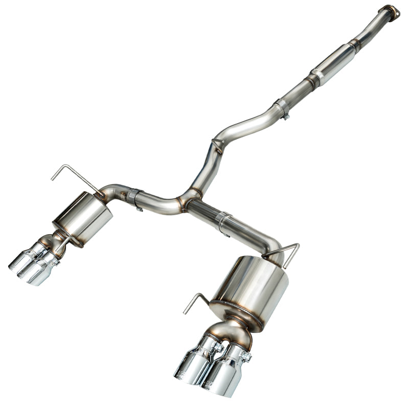 AWE Tuning 2015+ Subaru WRX VA Sedan Touring Edition Exhaust - Chrome Silver Tips (102mm)-SR1 Performance