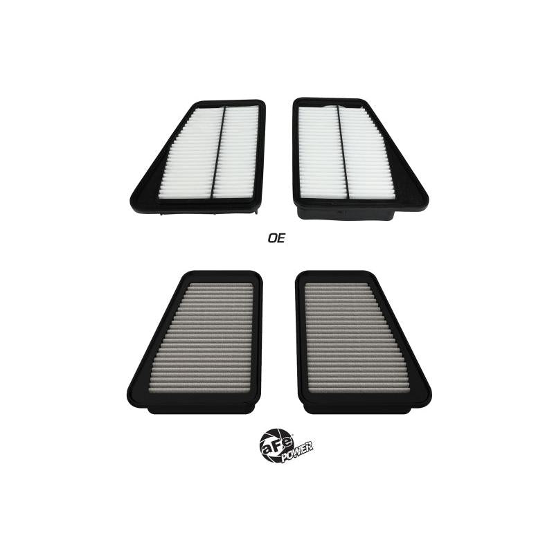 aFe 18-21 Kia Stinger V6-3.3L (tt) Magnum FLOW OE Replacement Air Filter w/ Pro DRY S Media-SR1 Performance