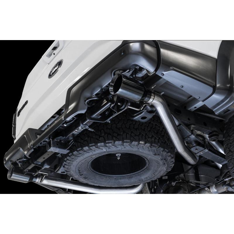 AWE Tuning 2017+ Ford Raptor 0 FG Performance Exhaust System - w/ Diamond Black Tips-SR1 Performance