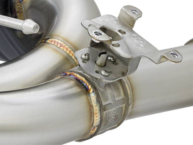 aFe MACHForce XP Exhausts Axle-Back 12-15 BMW 335i 3.0T (SS w/Polished Tips)-SR1 Performance