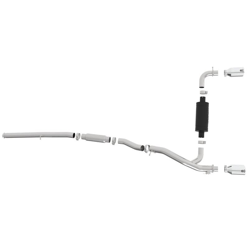 aFe Takeda 3in 304 SS Cat-Back Exhaust w/ Polished Tip 16-18 Ford Focus RS 2.3L (t)-SR1 Performance