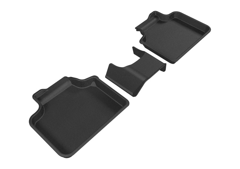 3D MAXpider 2017-2019 Mini Countryman Kagu 2nd Row Floormats - Black-SR1 Performance