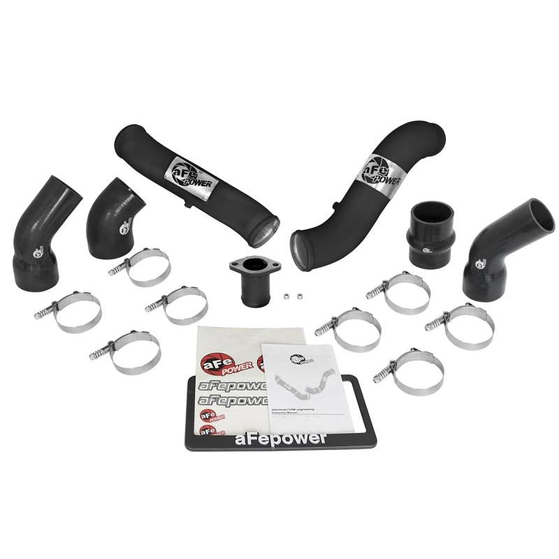 aFe Bladerunner 3in Intercooler Hot and Cold Side Tubes 16-17 Nissan Titan XD V8 5.0L (td)-SR1 Performance