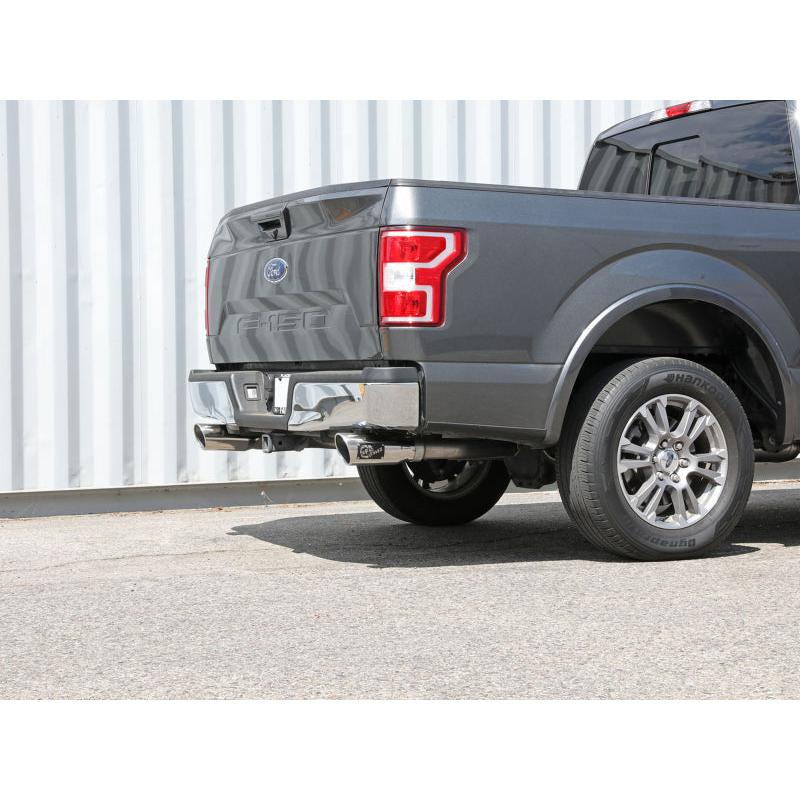 aFe Vulcan Series 3in 304SS Cat-Back w/ Polished Tips 15-20 Ford F-150 V6 2.7L/35L(tt) / V8 5.0L-SR1 Performance