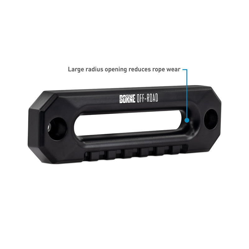 Borne Off-Road Hawse Fairlead - Black (Part Number BNWN-HFL-01BK)