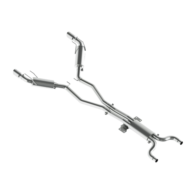 MBRP 2010 Chev Camaro V8 6.2L Automatic (L99) 3 Dual Cat Back Round Tips T409-SR1 Performance