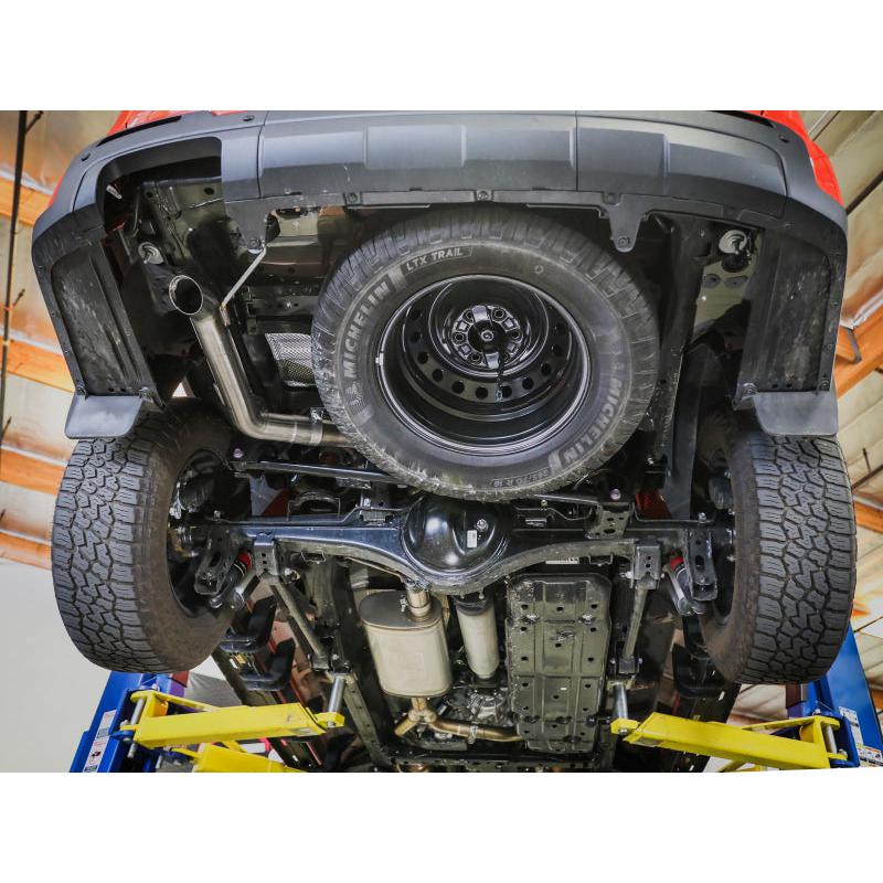 aFe 23-24 Toyota Sequoia V6 3.4L Vulcan Series 2-1/2in to 3in 304 SS Cat-Back Exhaust System-SR1 Performance