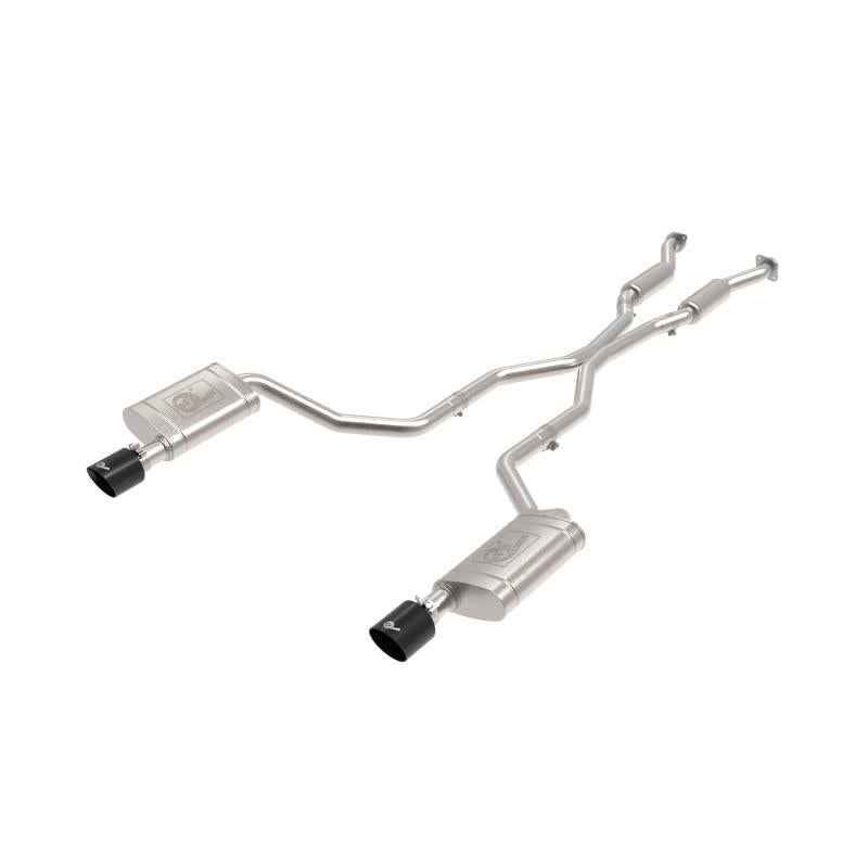 aFe 11-21 Dodge Durango V6-3.6L / V8-5.7L MACH Force-Xp 304 SS Cat-Back Exhaust System w/ Black Tip-SR1 Performance