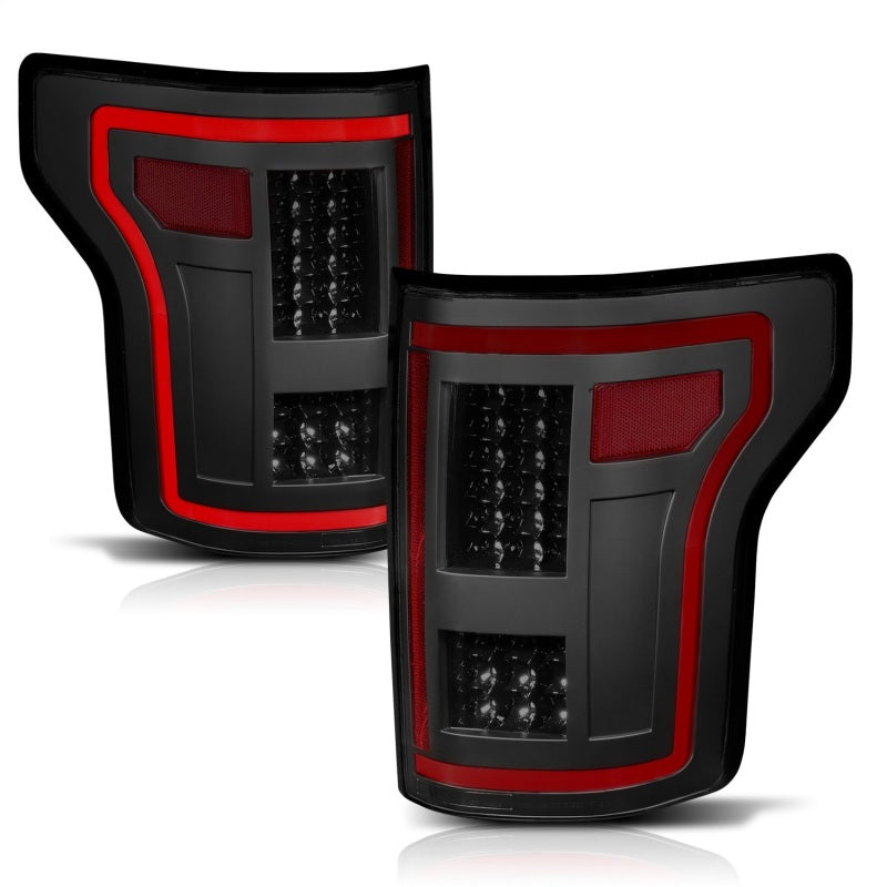 ANZO 15-17 Ford F-150 LED Taillights - Smoke-SR1 Performance