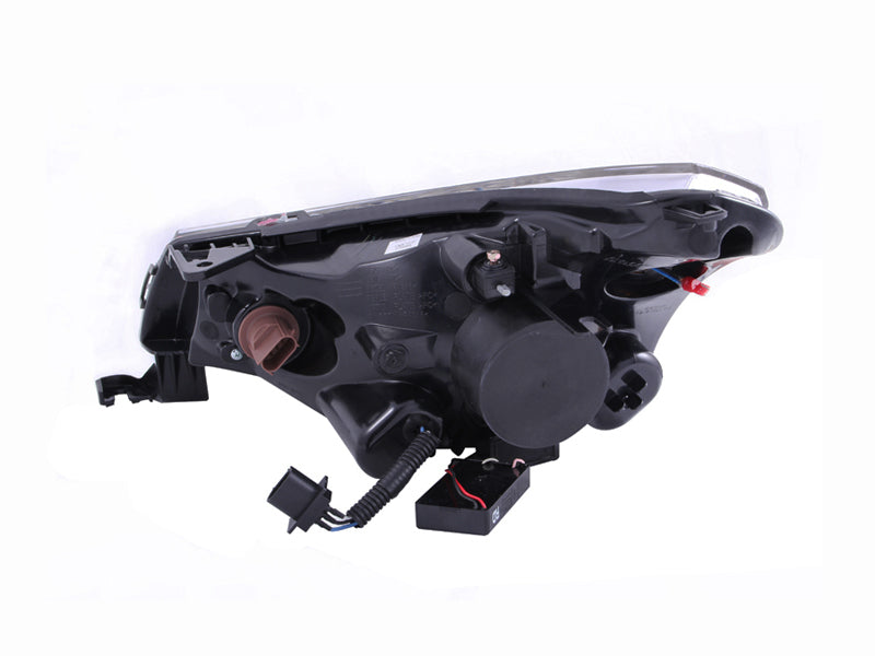 ANZO 2008-2011 Ford Focus Projector Headlights Black-SR1 Performance