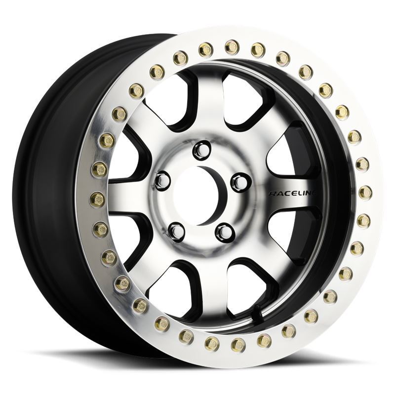 Raceline RT260 Avenger BMF 17x8.5 Inch Aluminum Wheel with 6x135 Bolt Pattern and -19mm Offset