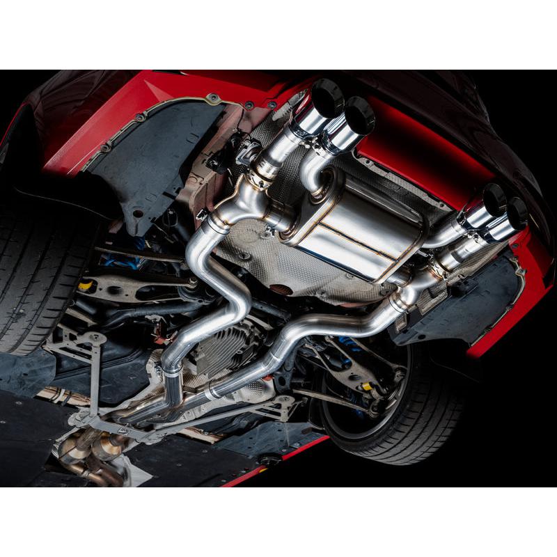 AWE Tuning BMW F8X M3/M4 SwitchPath Catback Exhaust - Chrome Silver Tips-SR1 Performance